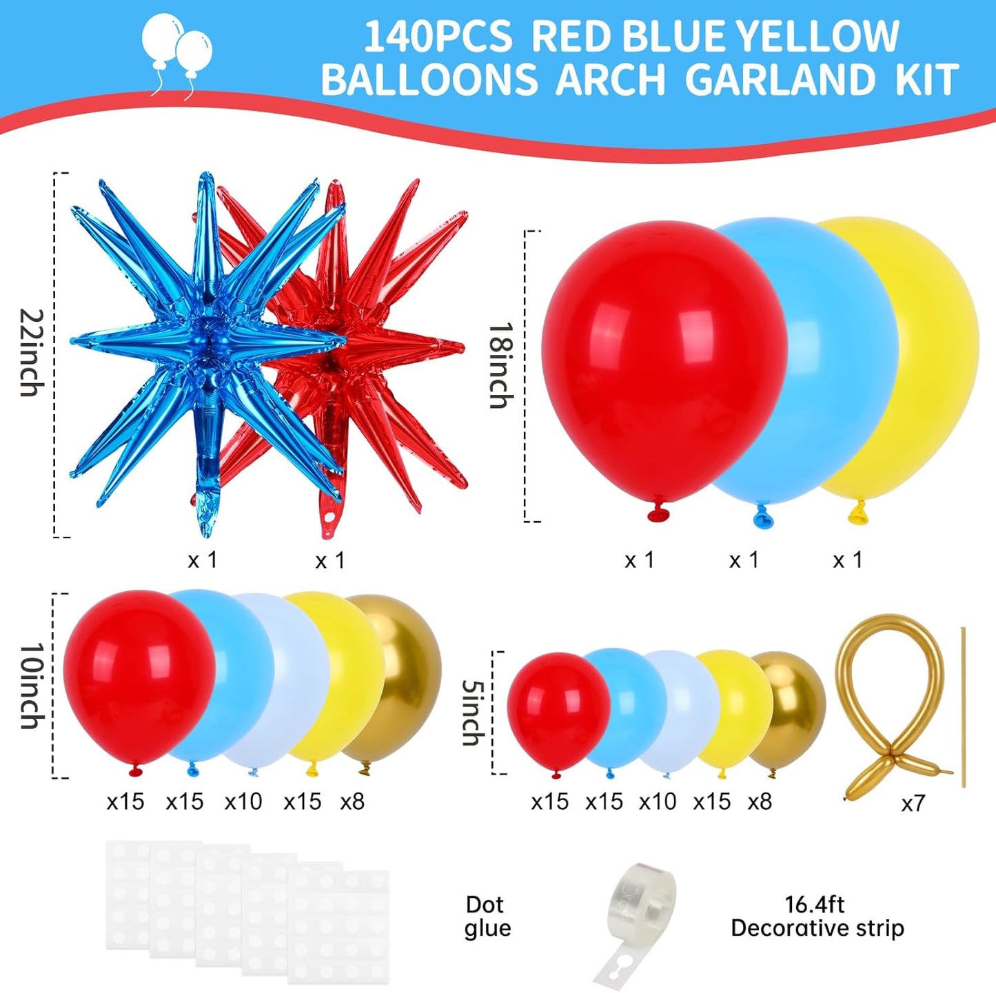 CIRCUS BALLOON GARLAND