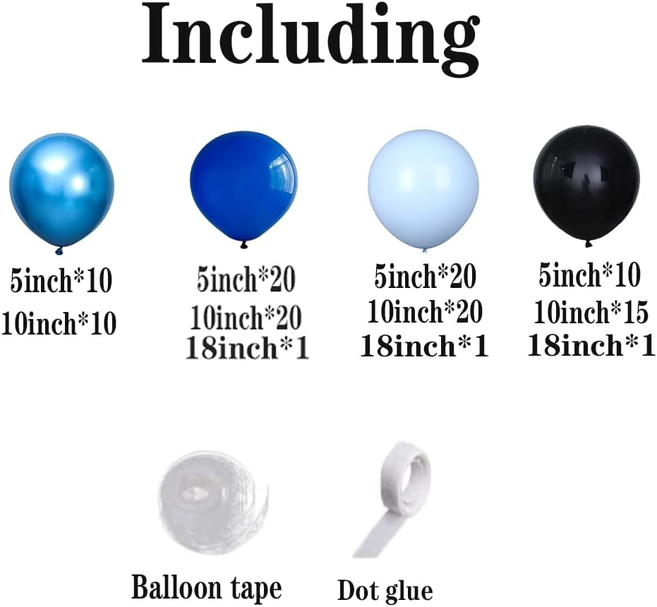 B4BY B0SS BALLOON GARLAND