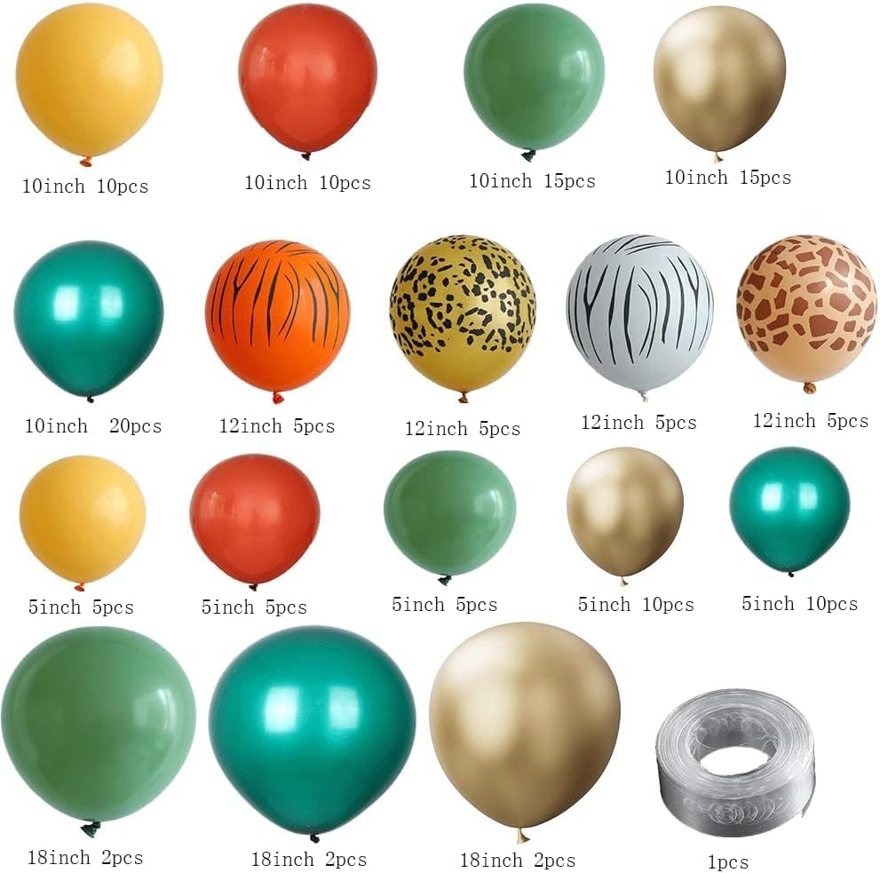 L!0N KING BALLOON GARLAND
