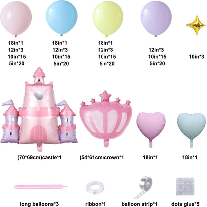 ROYAL PR!NC3SS BALLOON GARLAND