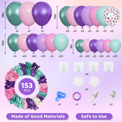 M3RMAID BALLOON GARLAND