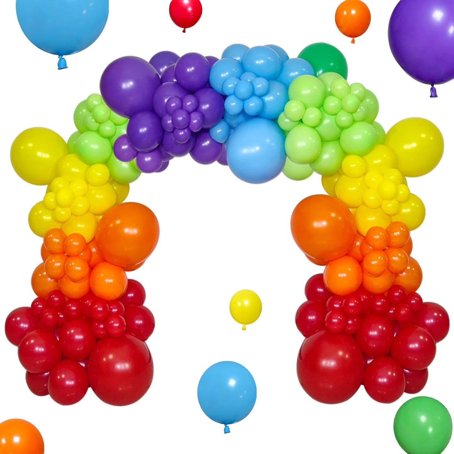 COLORFUL BALLOON GARLAND