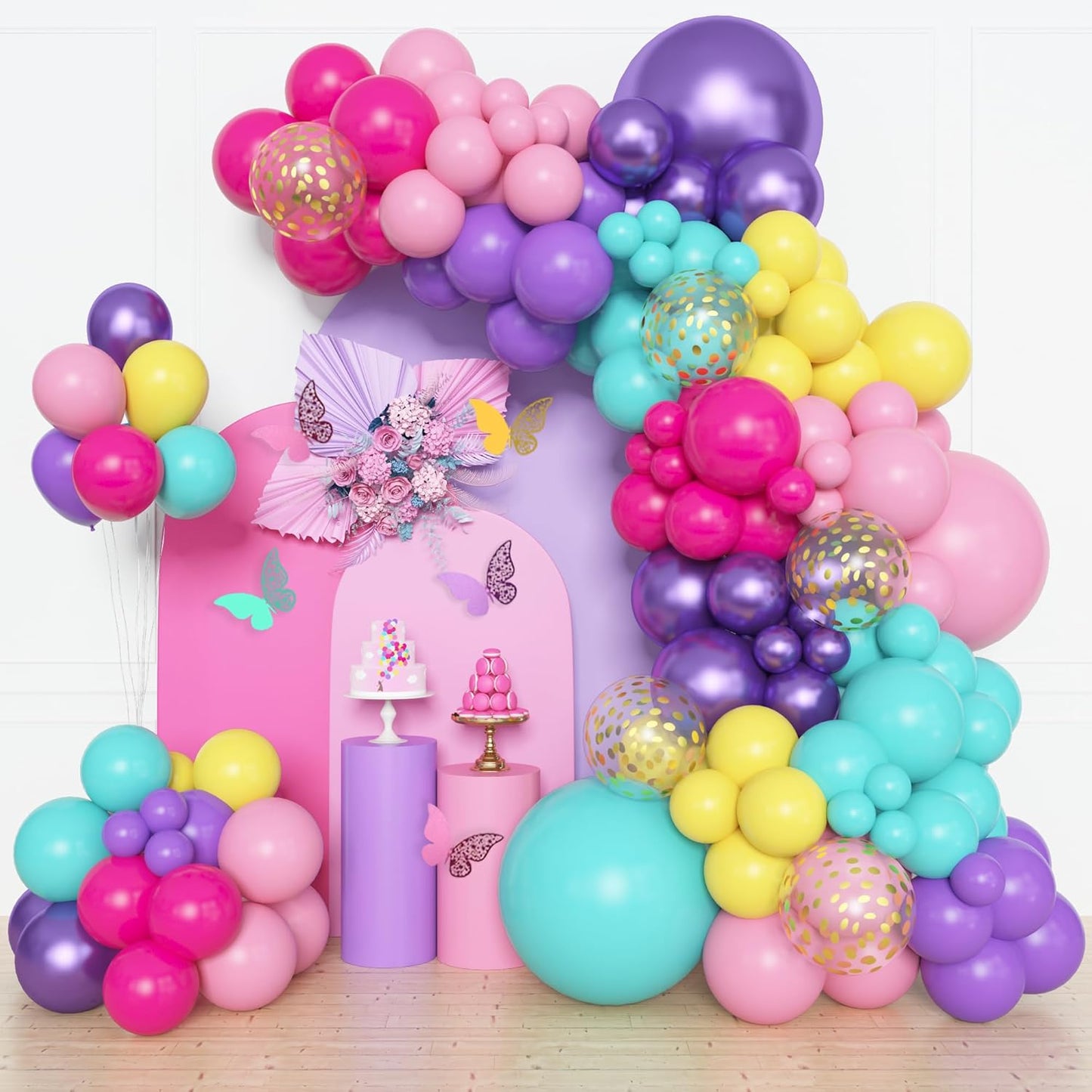 GAB-D0LL HOUSE BALLOON GARLAND