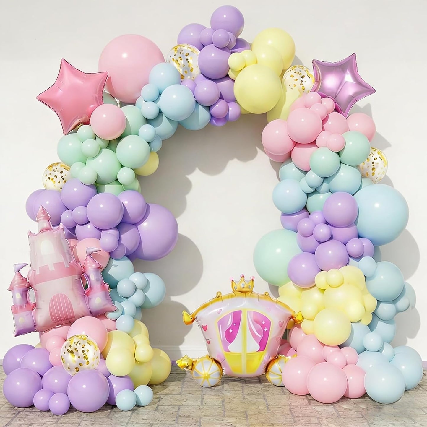 PINK FAIR BALLOON GARLAND