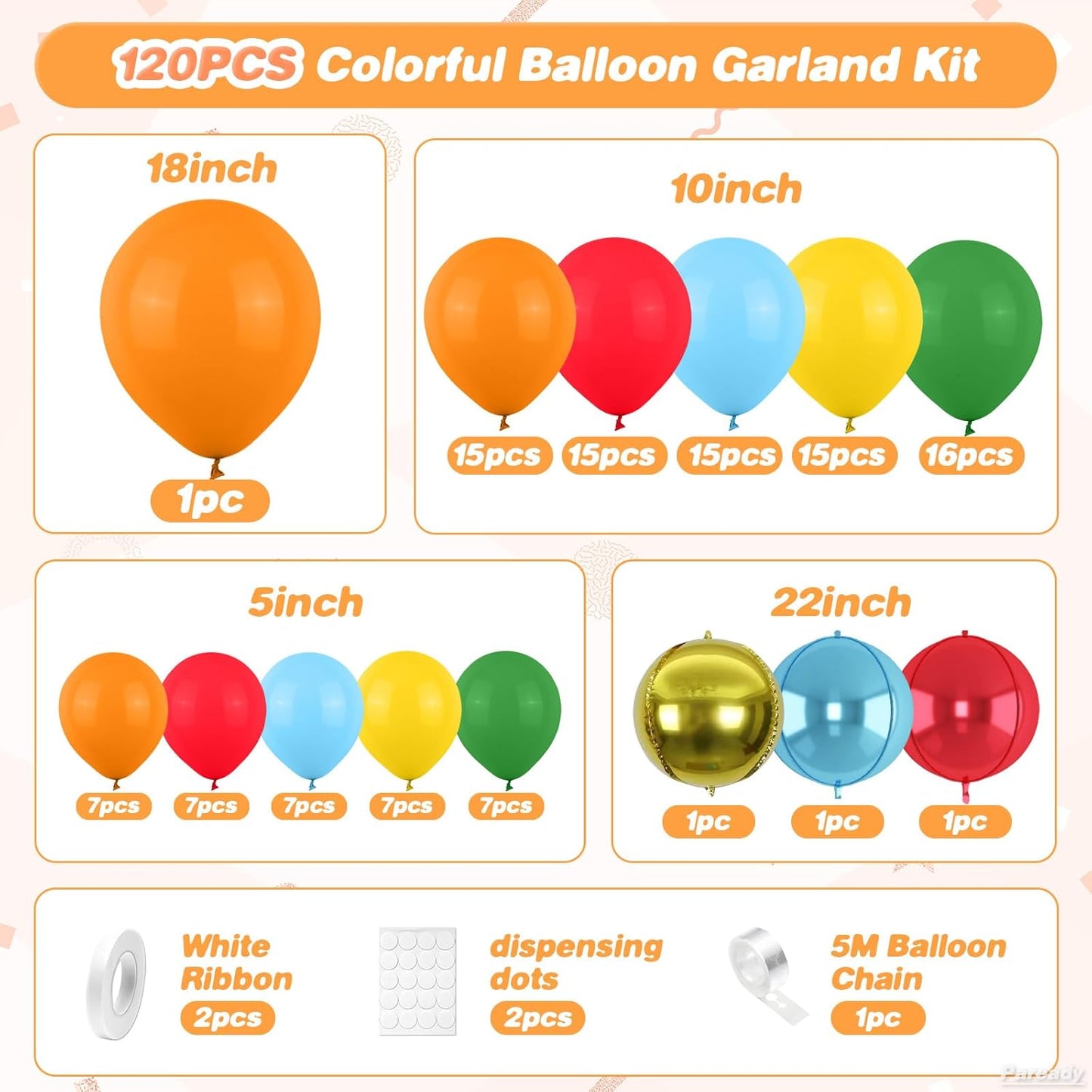 CARS THEME BALLOON GARLAND