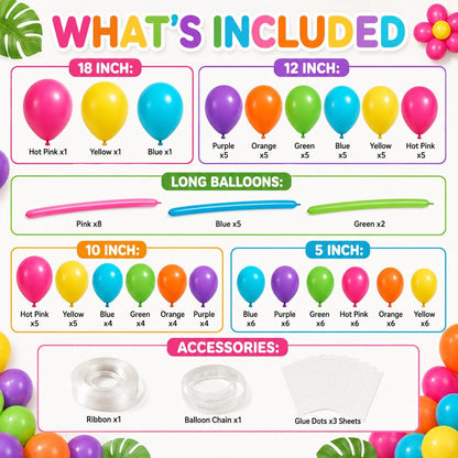 D0R4 THEME BALLOON GARLAND