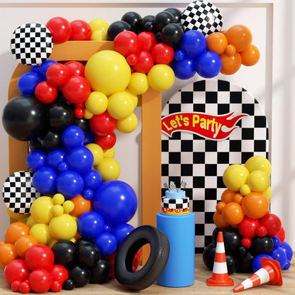 H0T-WH3L BALLOON GARLAND