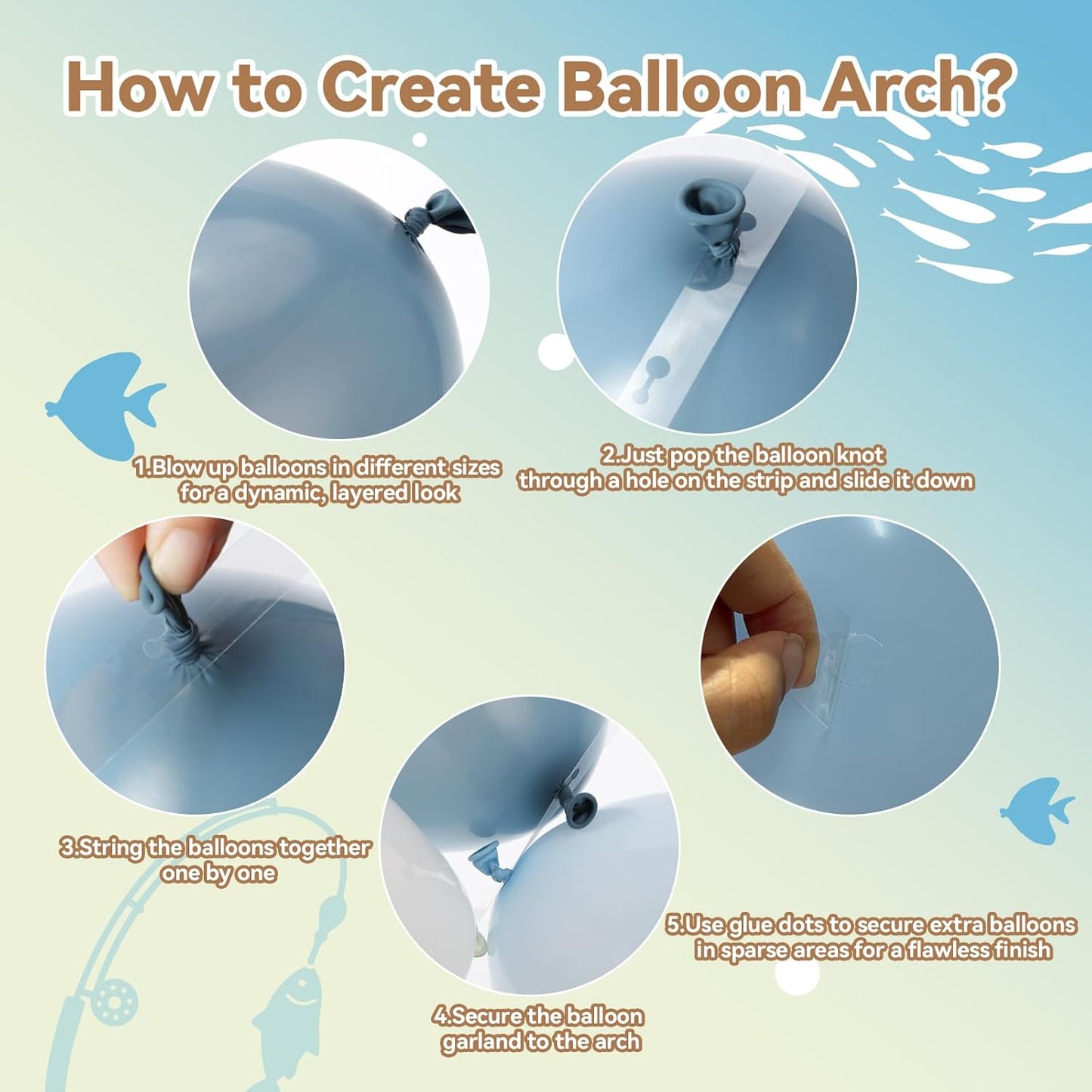 DINO THEME BALLOON GARLAND