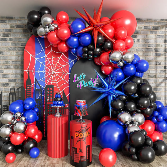 SP!D3R THEME BALLOON GARLAND