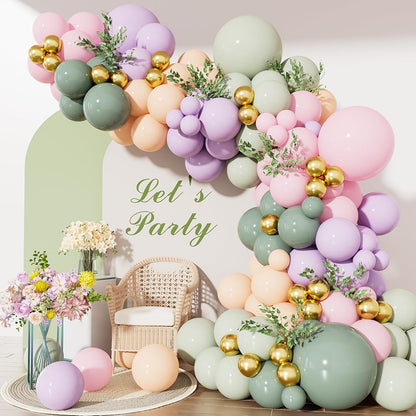 PINK FAIRY BALLOON GARLAND