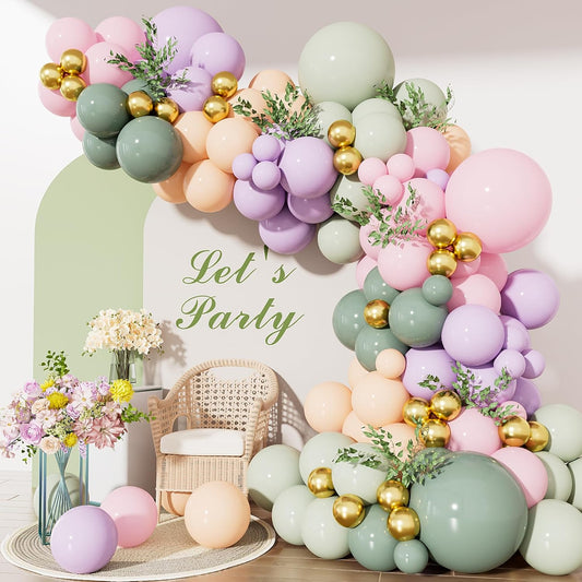 PINK FAIRY BALLOON GARLAND