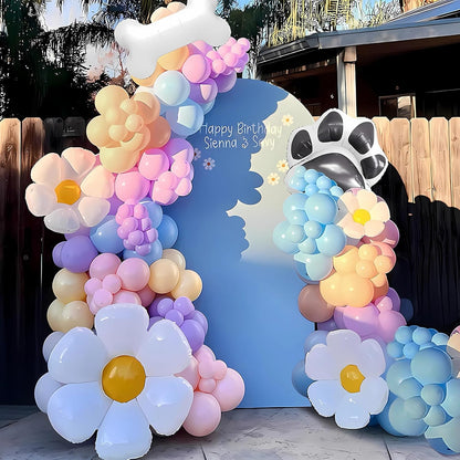 PASTEL COLORS BALLOON GARLAND