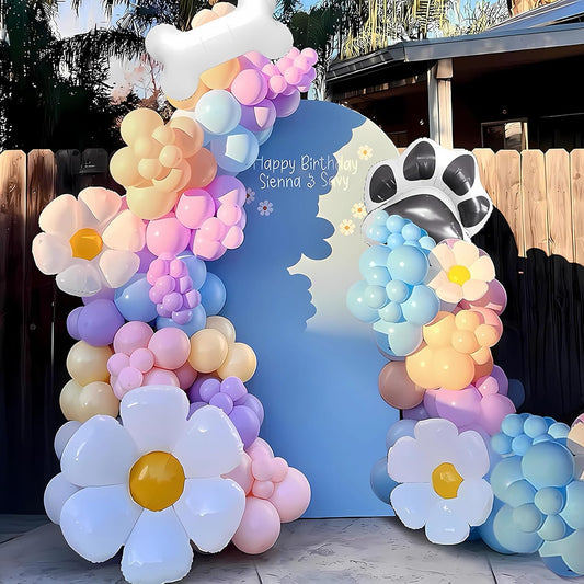 PASTEL COLORS BALLOON GARLAND