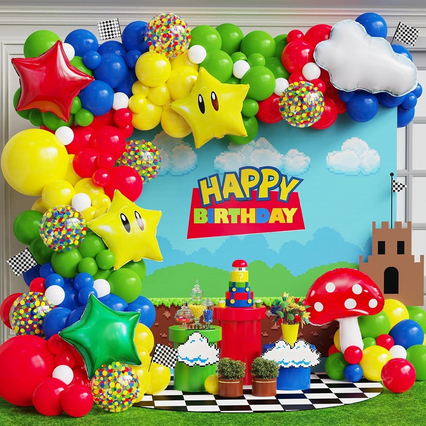 SUPER-M BALLOON GARLAND