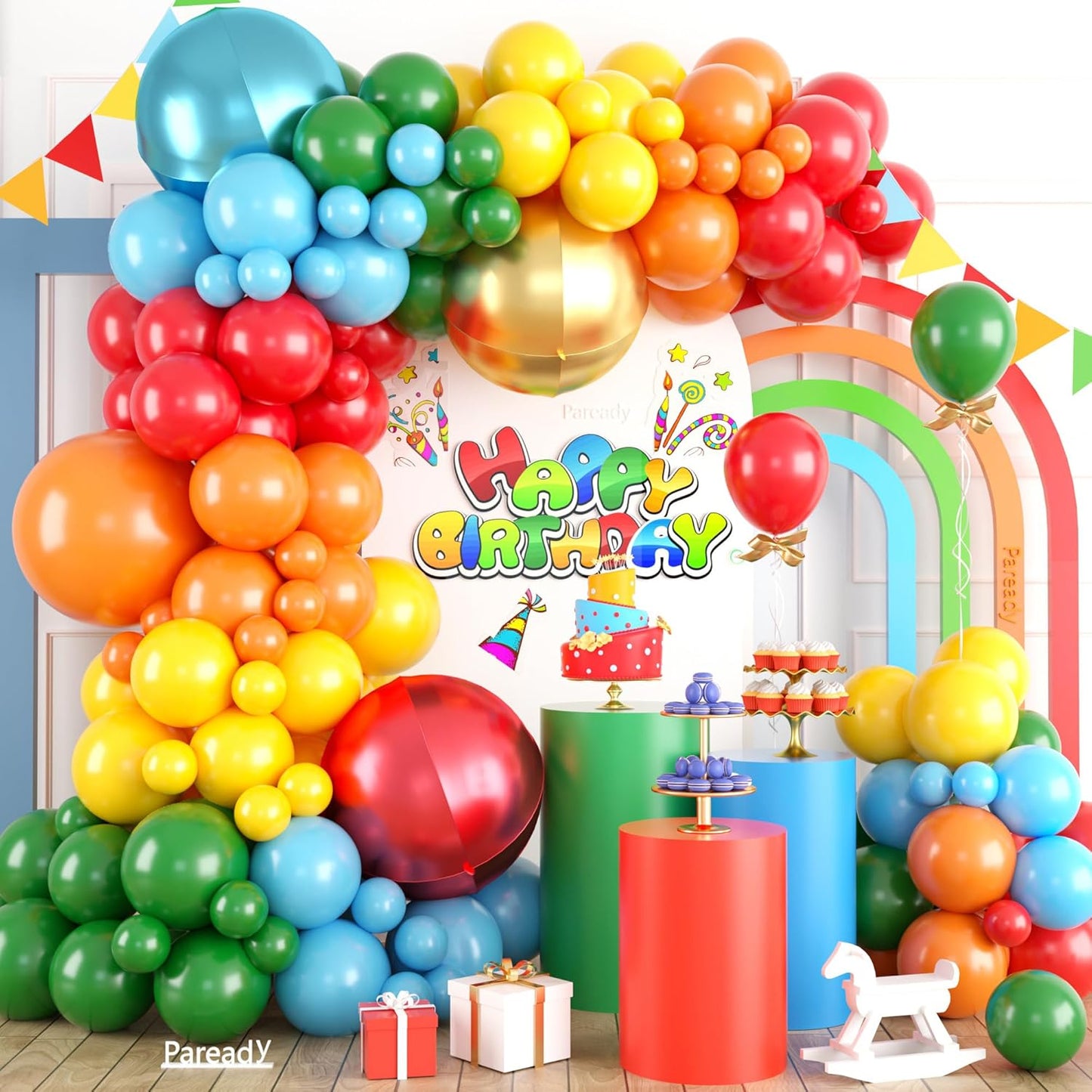CARS THEME BALLOON GARLAND