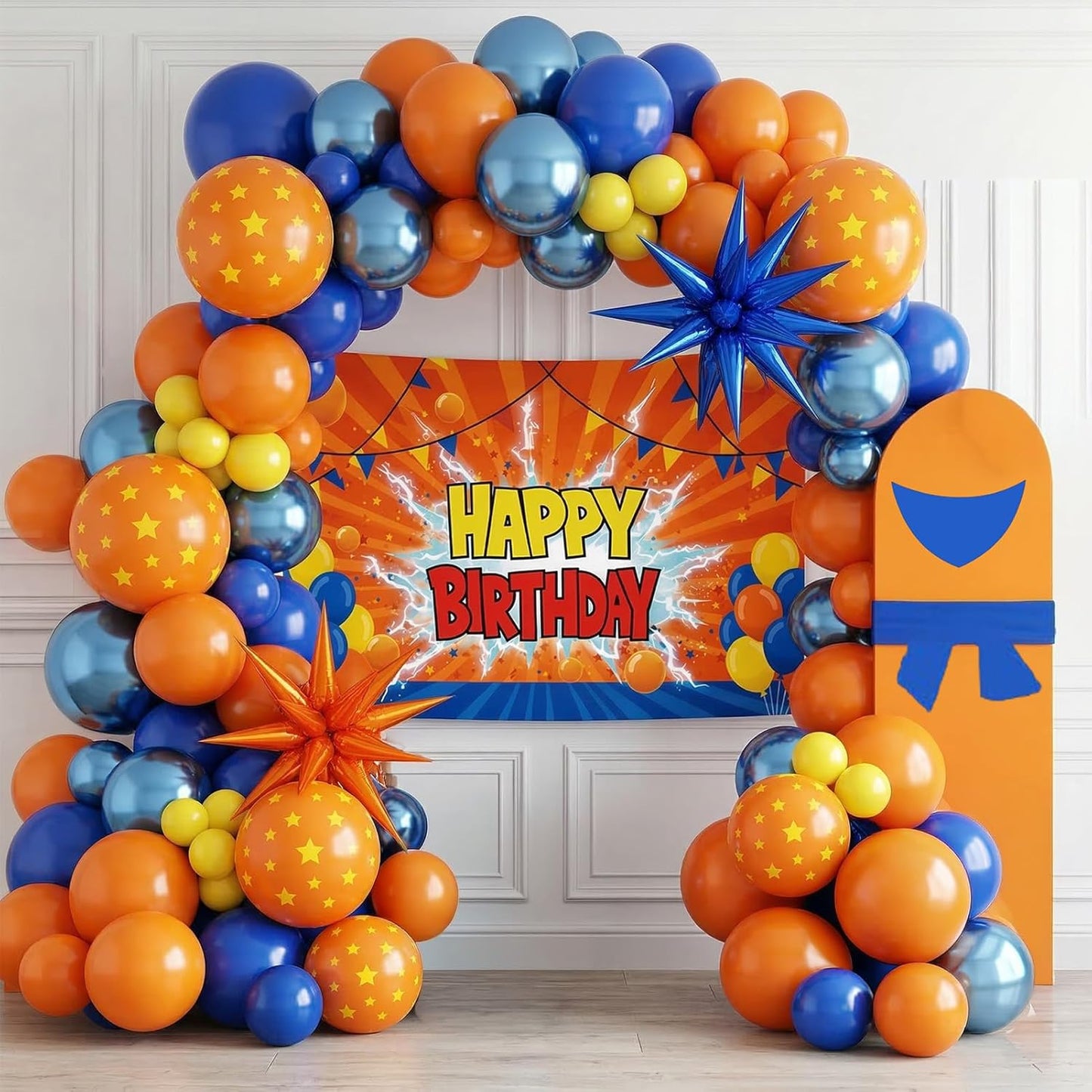 DR4G0N B4LL BALLOON GARLAND