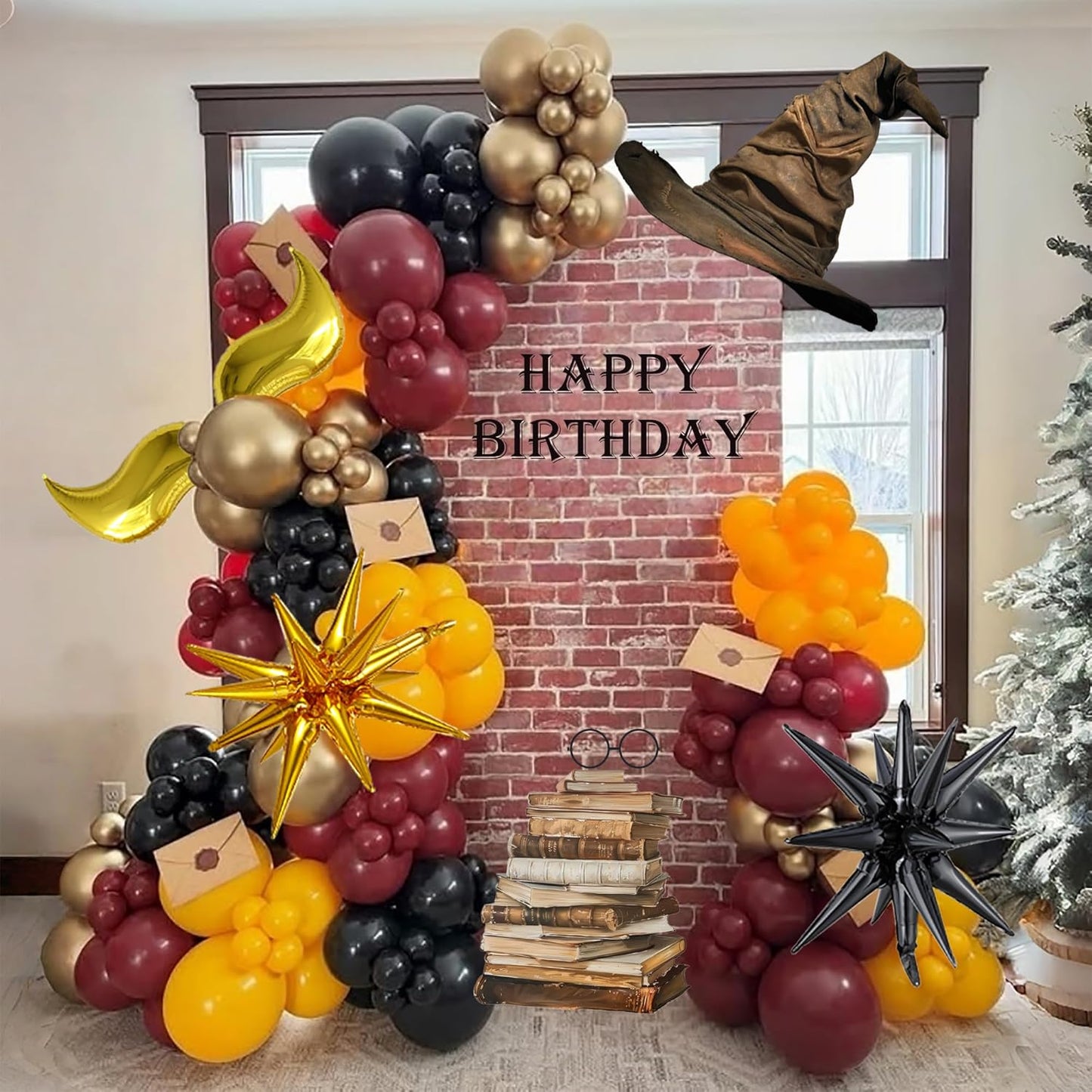 H-P0TT3R BALLOON GARLAND