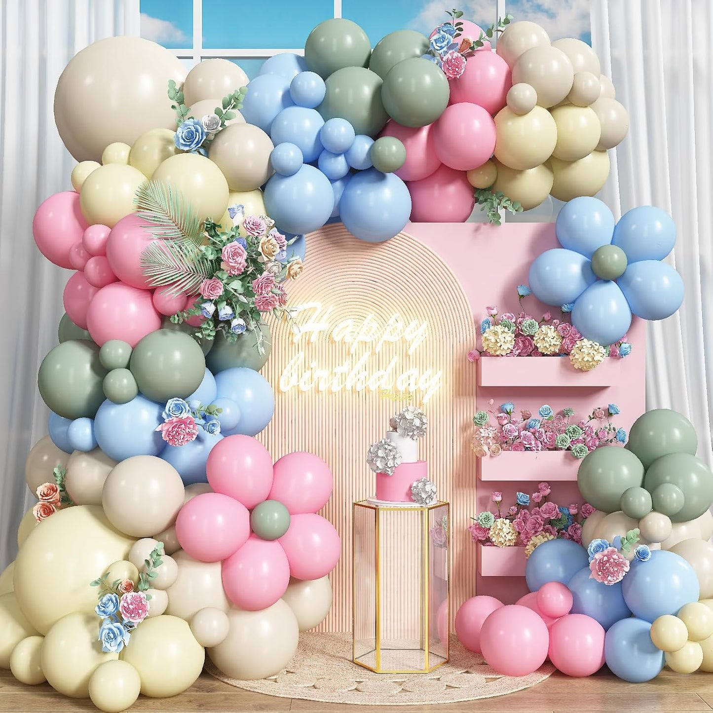 L4BUBUS BALLOON GARLAND