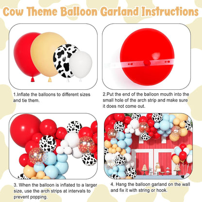 FARM THEME BALLOON GARLAND