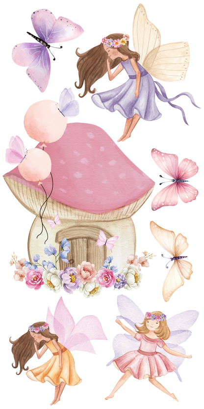 Fairy Theme Party Cut Out Pack