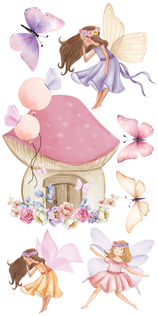 Fairy Theme Party Cut Out Pack