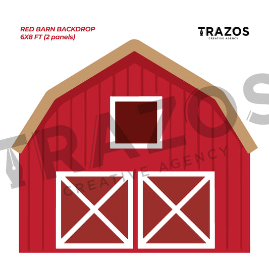 RED BARN BACKDROP
