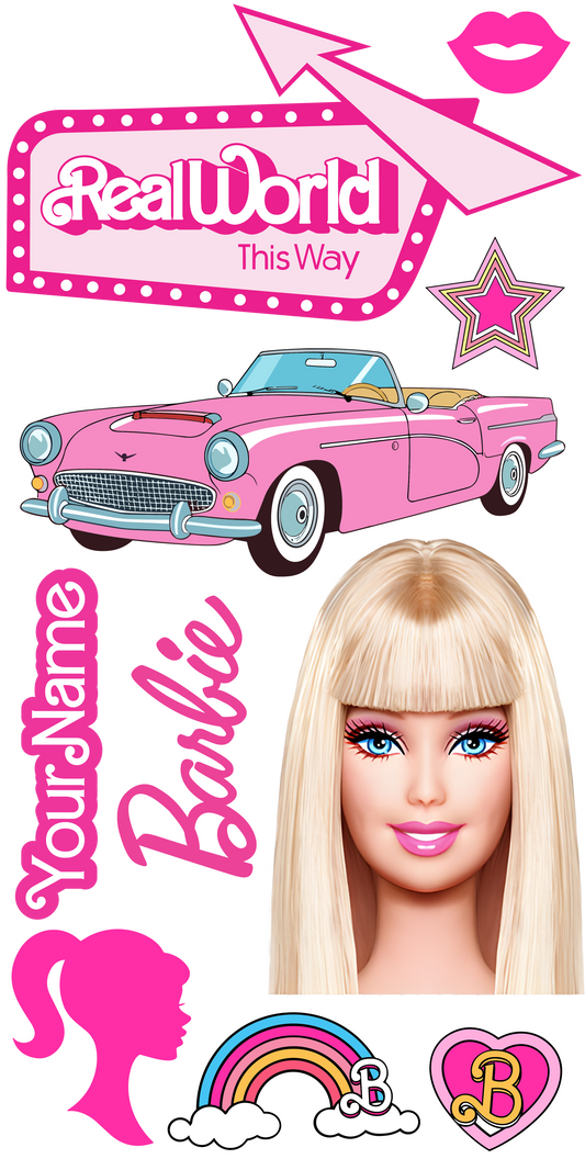 Barbie Theme Party Cut Out Pack