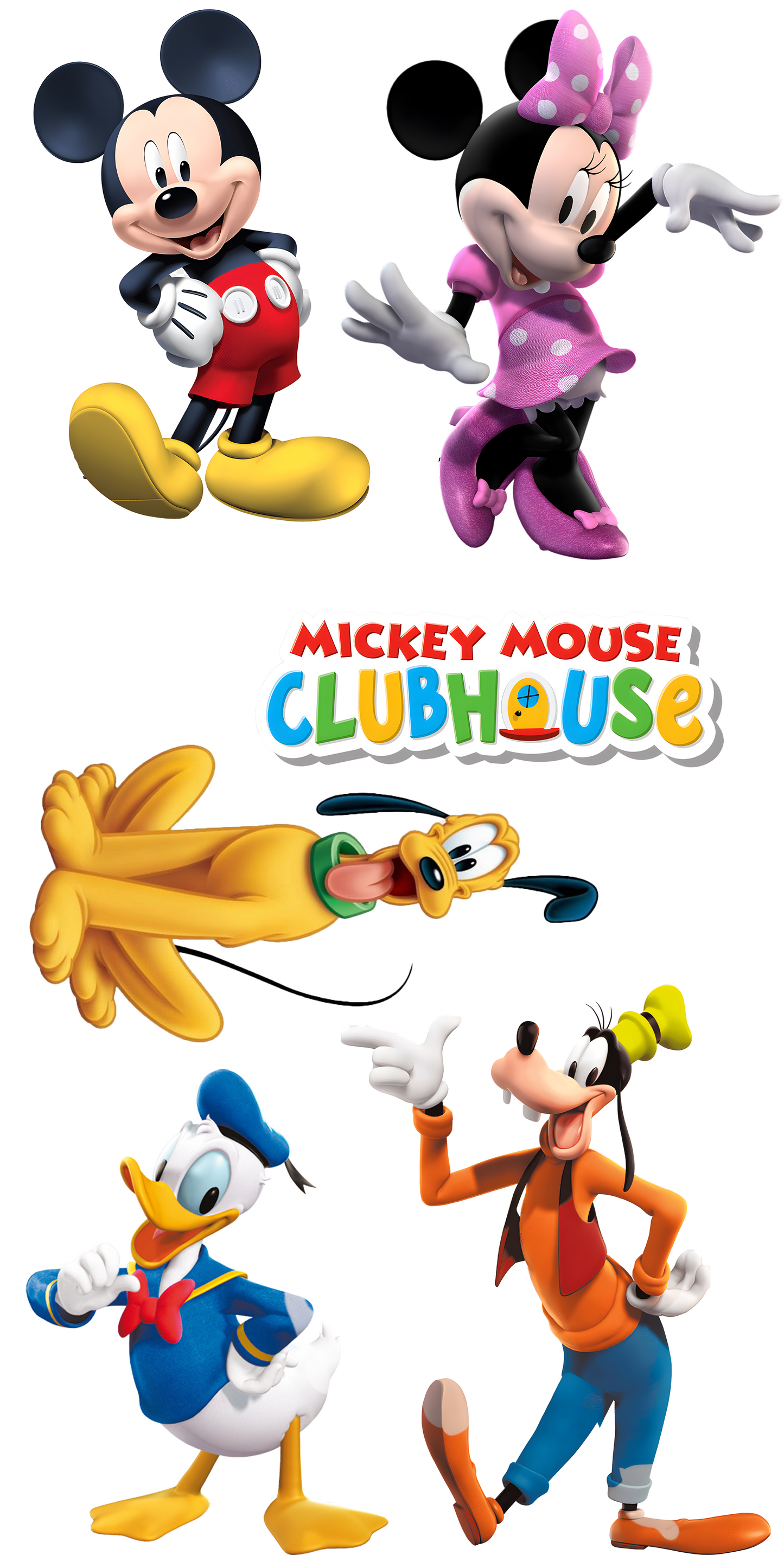 Club Mickey Mouse Theme Cutout Package!