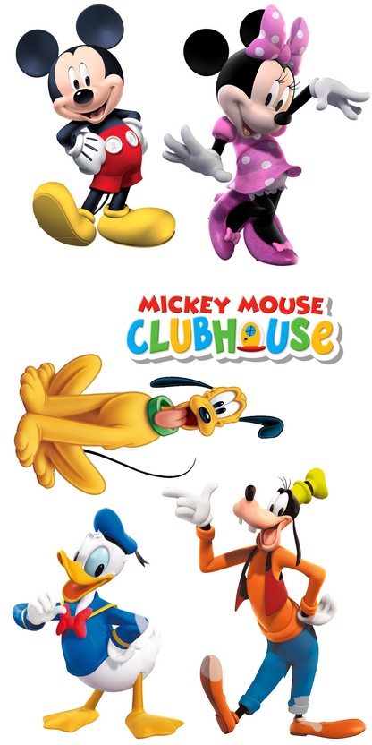 Club Mickey Mouse Theme Cutout Package!