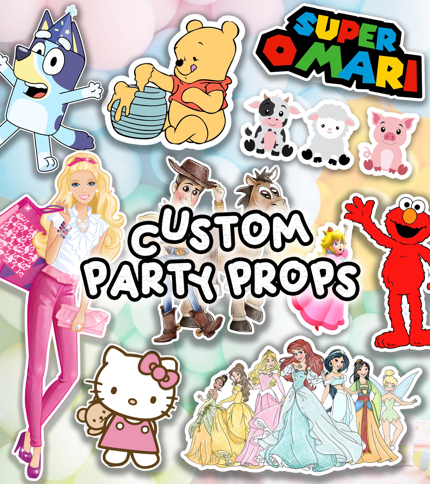 Custom Party Cut Out/Prop