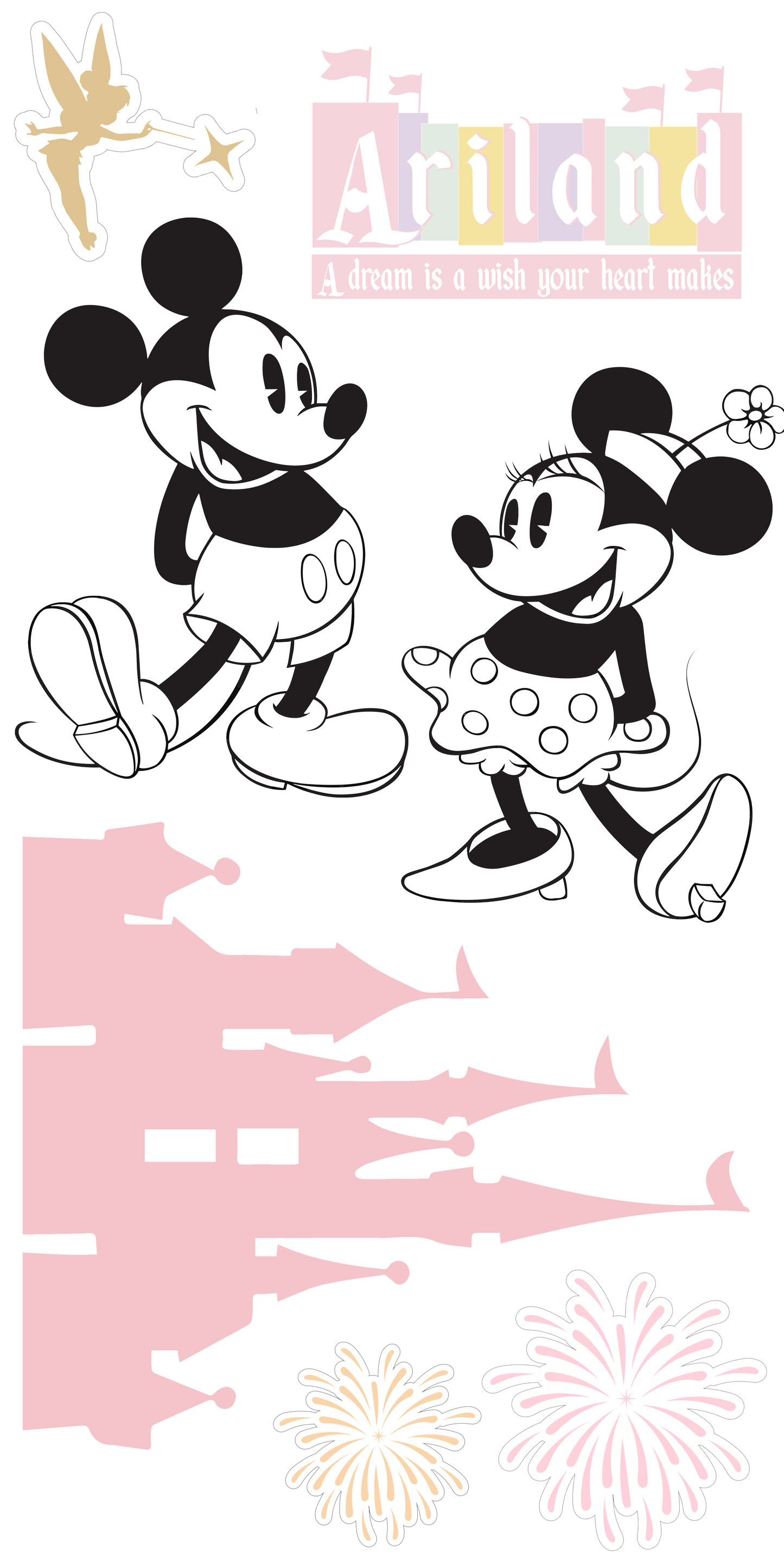 Disneyland Theme Party Cut Out Pack