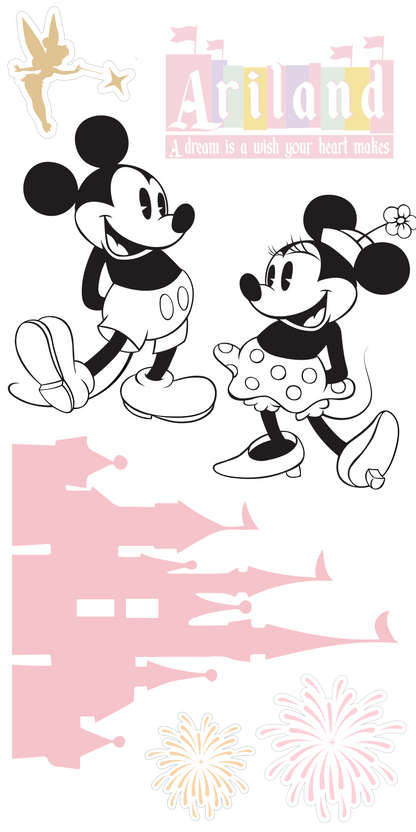 Disneyland Theme Party Cut Out Pack