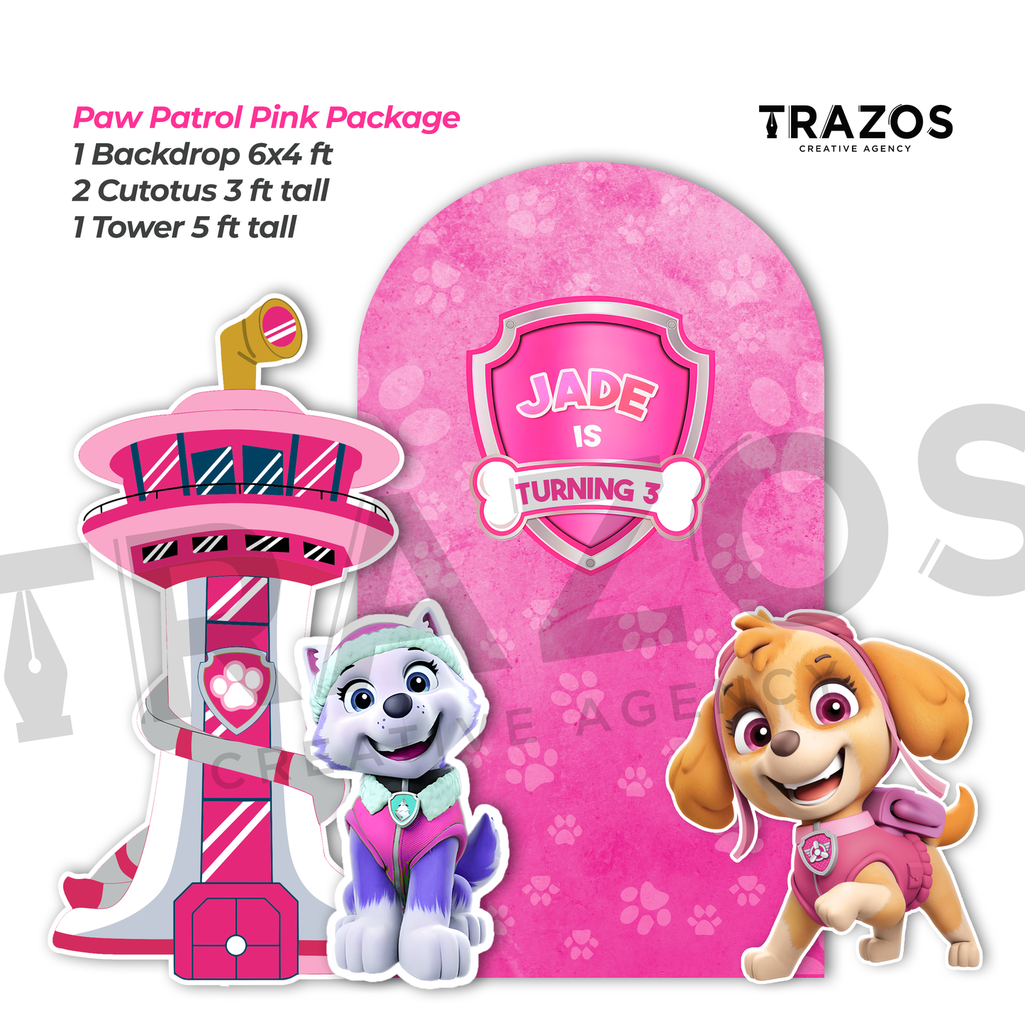 Pawpatrol pink package